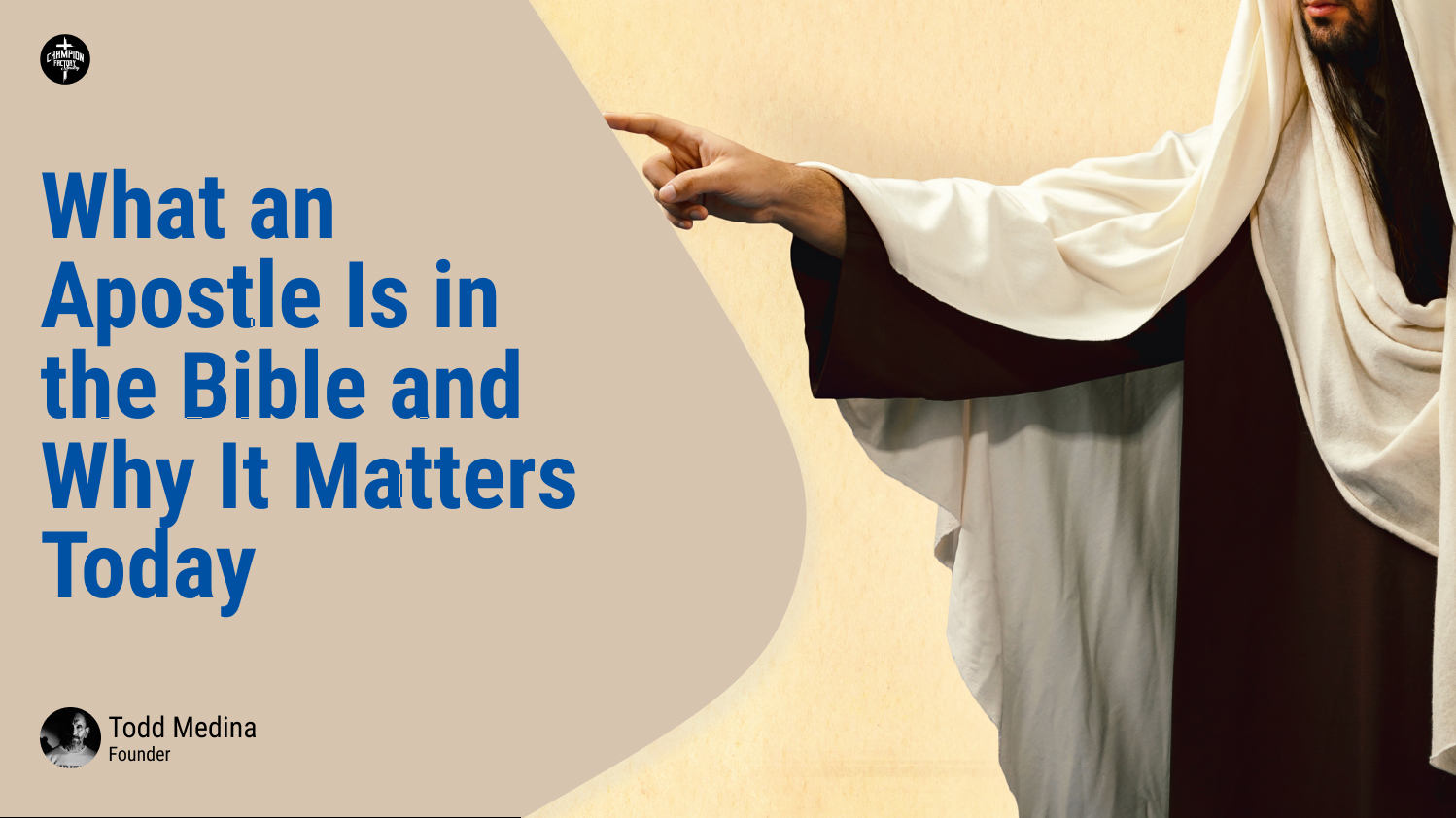 What an Apostle Is in the Bible and Why It Matters Today