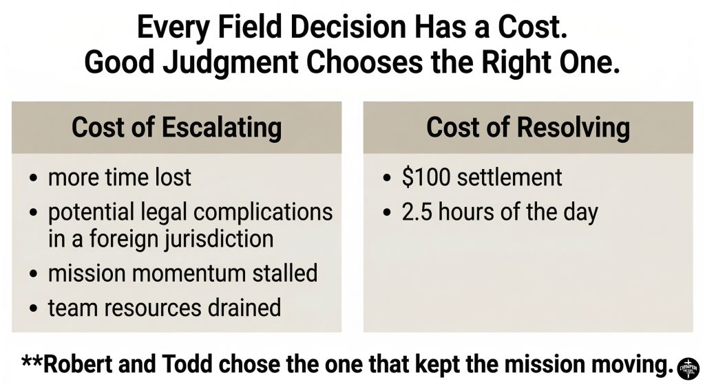 When the Road Pushes Back: How Our Team Kept the Mission Moving in Mexico 2 The Two Costs of Every Field Decision