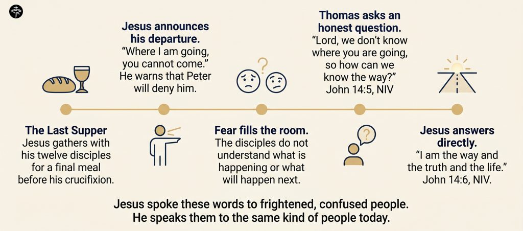 Why Jesus Is the Way, the Truth, and the Life According to Scripture 3 The Scene That Led to John 14_6