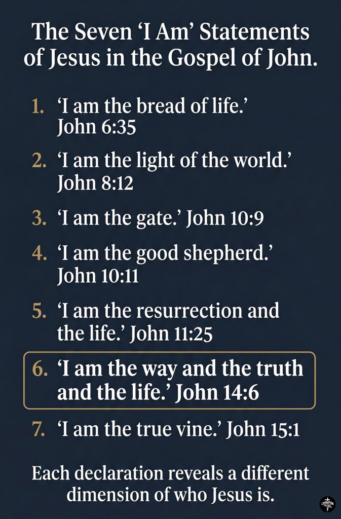 Why Jesus Is the Way, the Truth, and the Life According to Scripture 2 The Seven _I Am_ Statements of Jesus in John