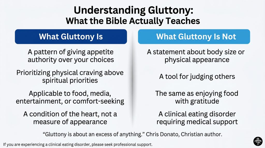 What the Bible Says About Gluttony and Self-Control 1 What Gluttony Is and What It Is Not