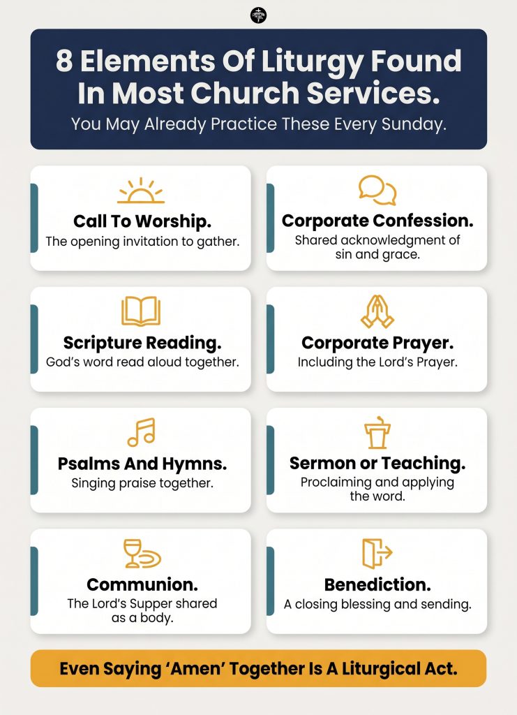 What Liturgy Means in the Church and Why It Matters for Worship 2 8 Elements Of Liturgy Found In Most Church Services