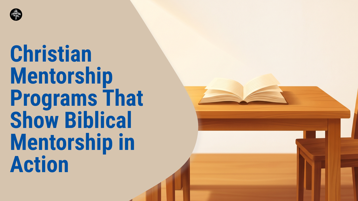 Christian Mentorship Programs That Show Biblical Mentorship Action