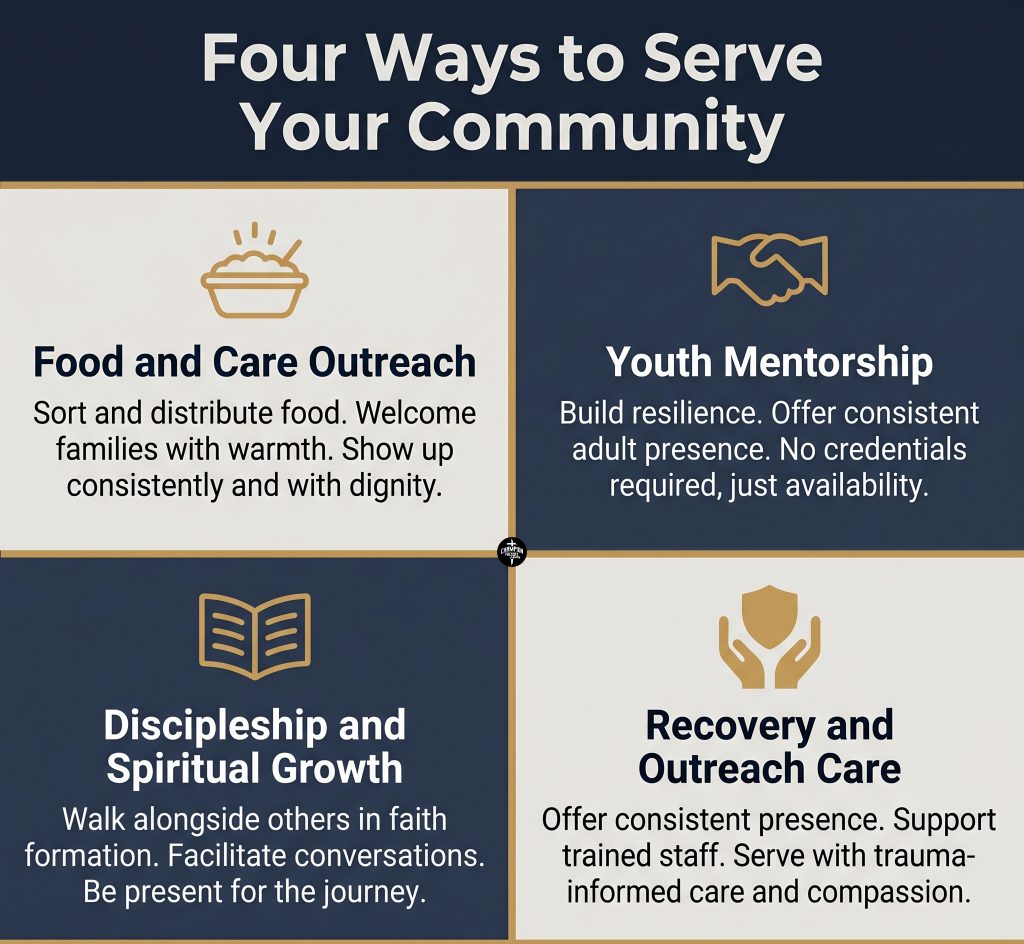 Christian Volunteer Opportunities That Create Real Community Impact 2 Four Ways to Volunteer and Make a Real Difference