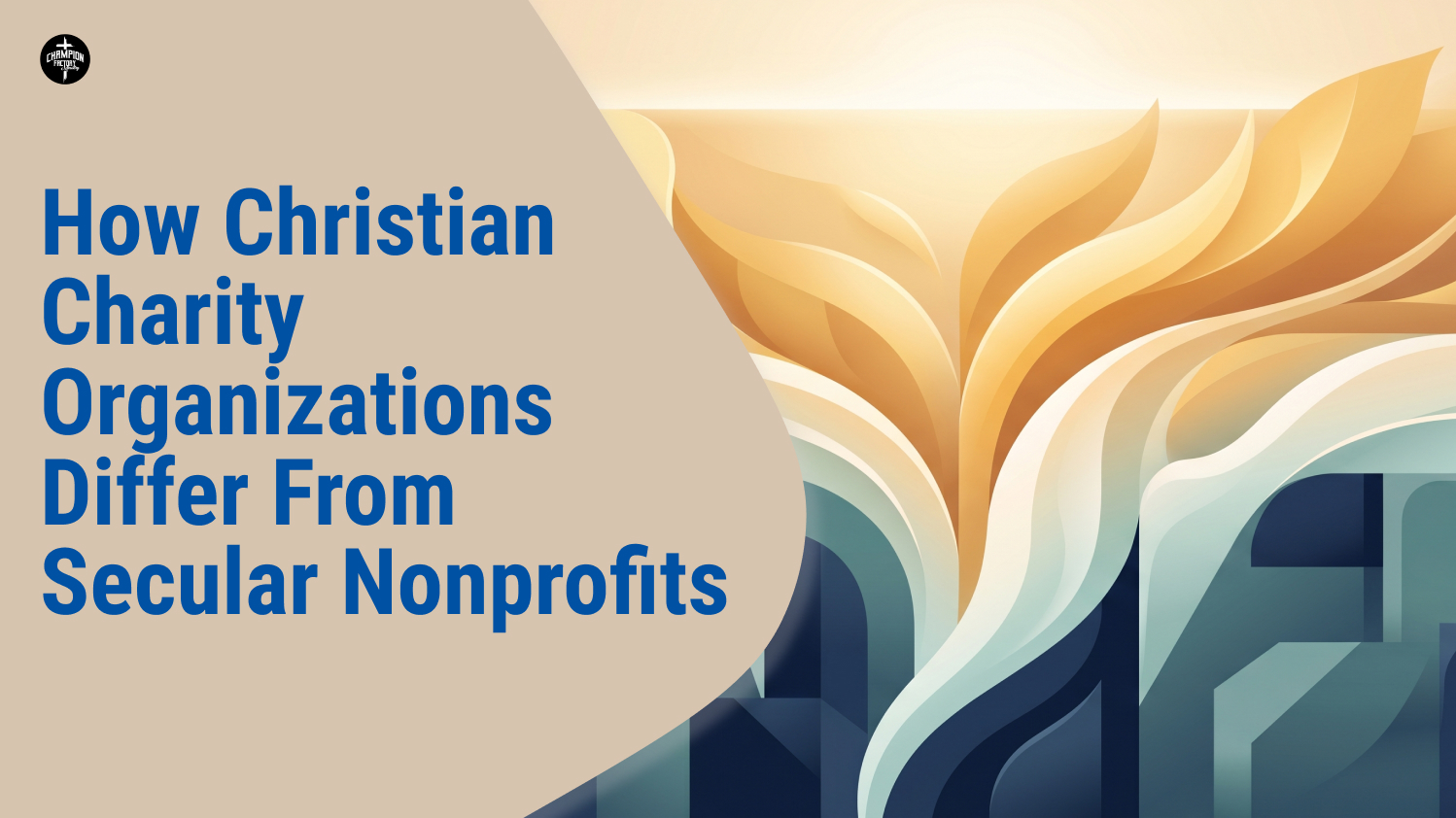 How Christian Charity Organizations Differ From Secular Nonprofits