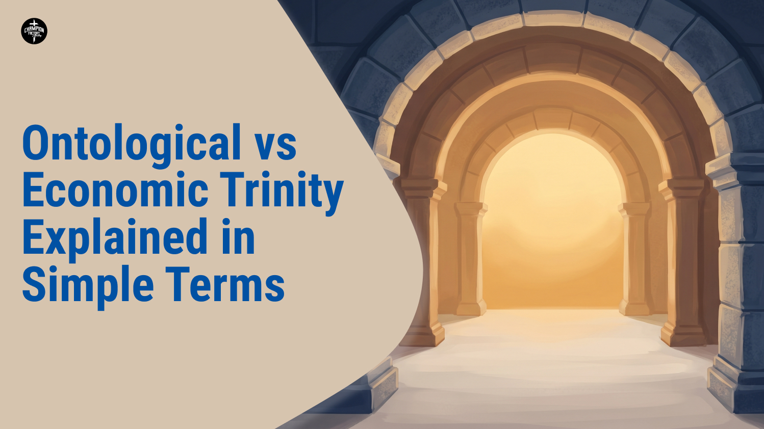 Ontological vs Economic Trinity Explained