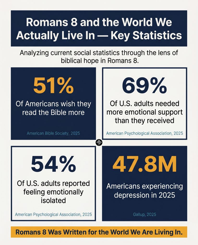 Romans 8 Explained and What It Means for Believers Today 2 Romans 8 and the World We Actually Live In — Key Statistics