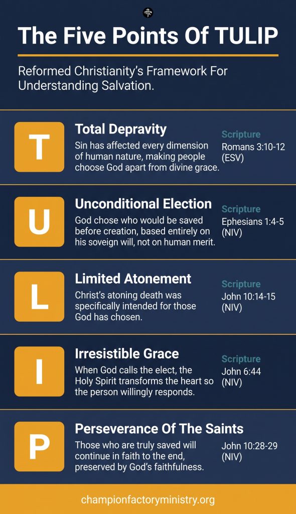 What TULIP Theology Means in Reformed Christianity 2 The Five Points of TULIP Explained