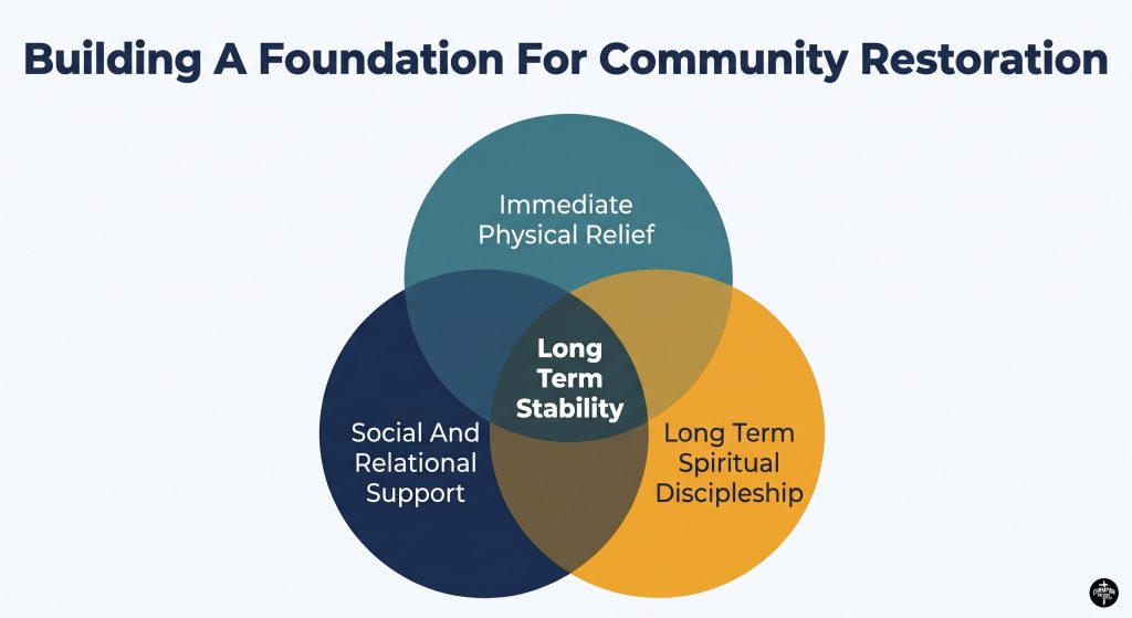 What Christian Outreach Programs Are and How They Work in Local Communities 3 The Holistic Support Model