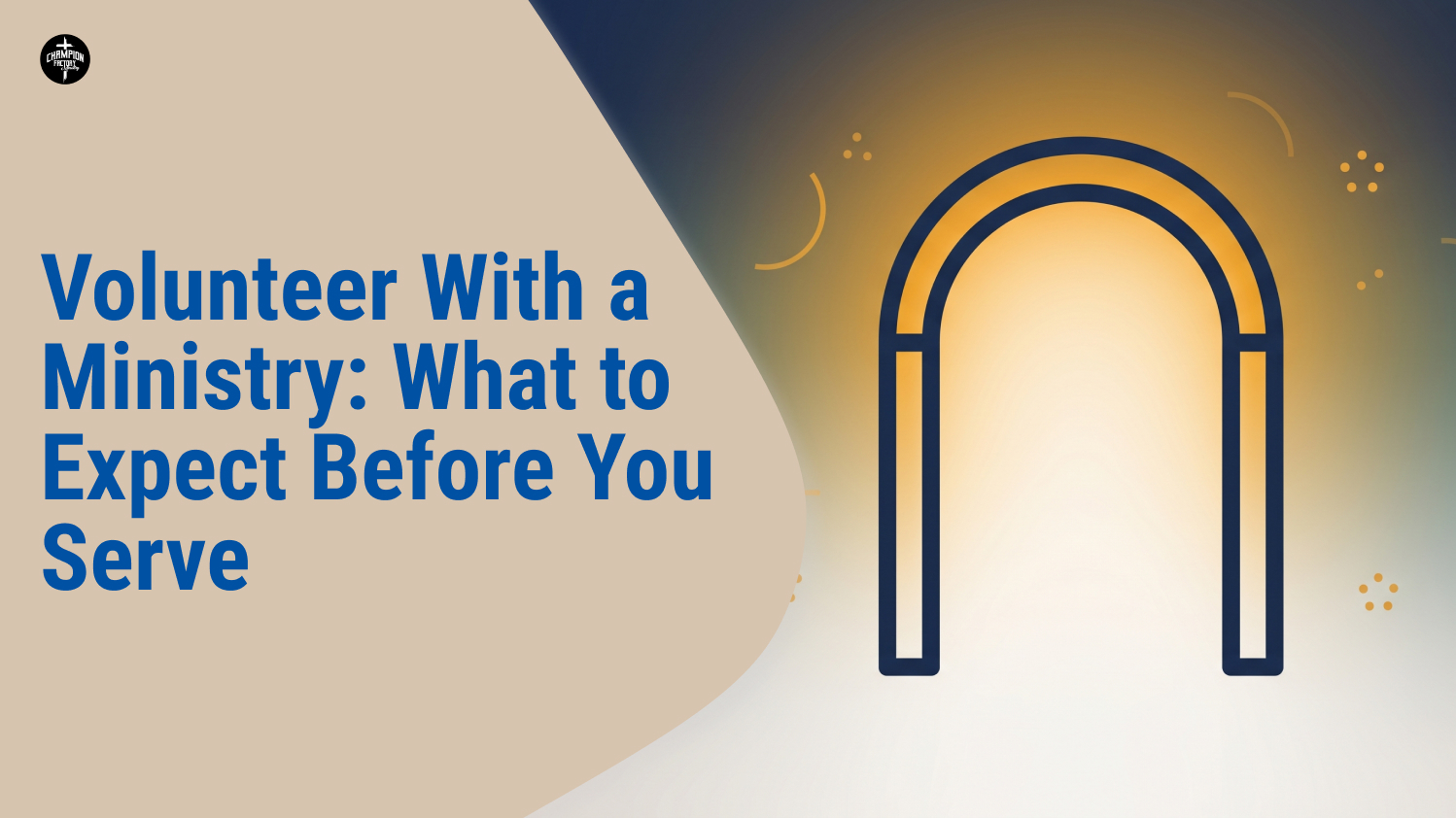 Volunteer With a Ministry_ What to Expect Before You Serve