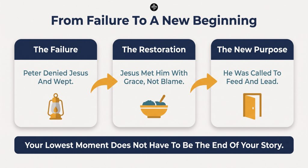 Who the Apostle Peter Was and What Christians Can Learn From Him 3 Failure to Restoration, the Pattern of a New Beginning