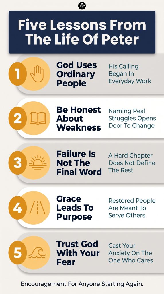 Who the Apostle Peter Was and What Christians Can Learn From Him 2 Five Lessons From the Life of Peter