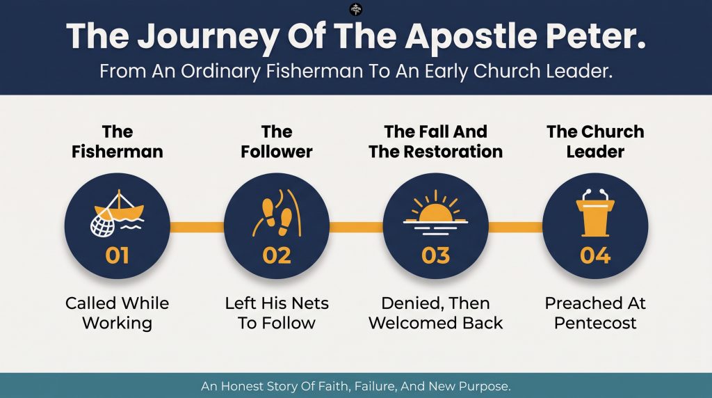 Who the Apostle Peter Was and What Christians Can Learn From Him 1 The Life of Peter, From Fisherman to Leader