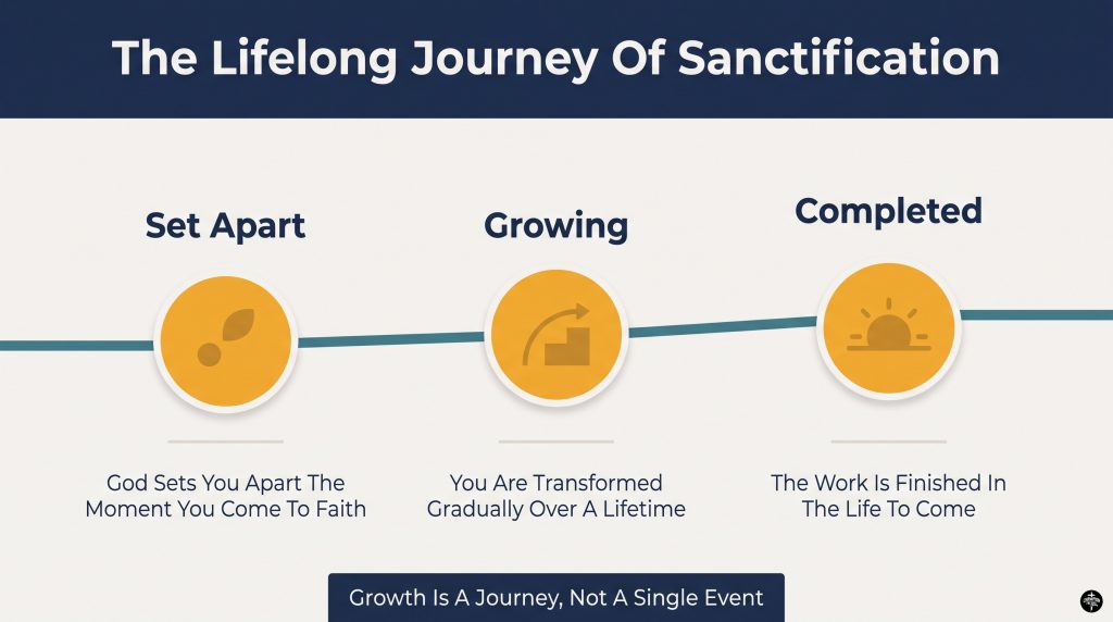 What Sanctification Means and How Spiritual Growth Happens 3 The Lifelong Journey Of Sanctification