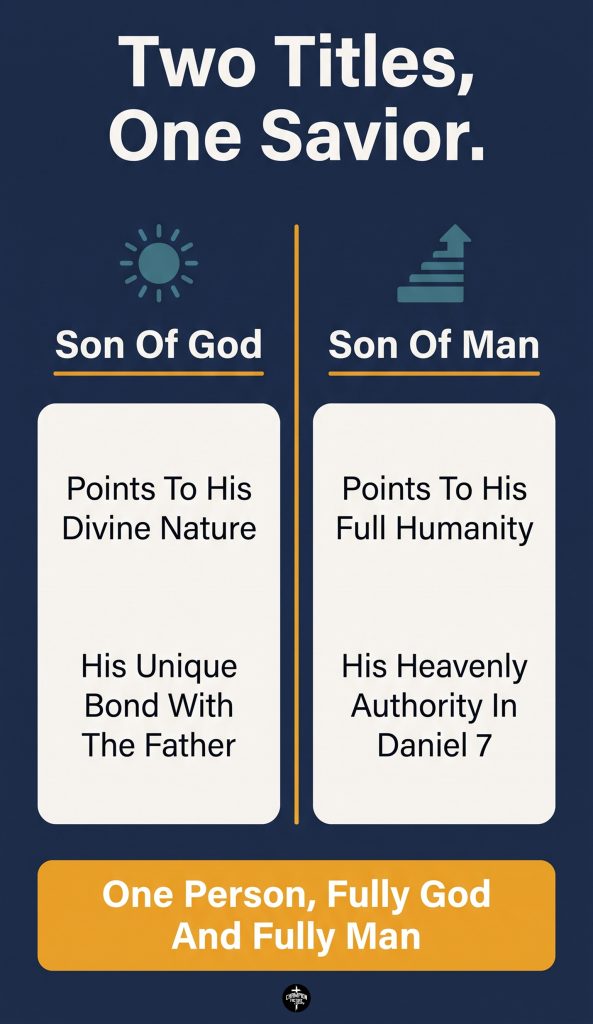 The Difference Between Son of God and Son of Man Explained Simply 1 Two Titles, One Savior Comparison