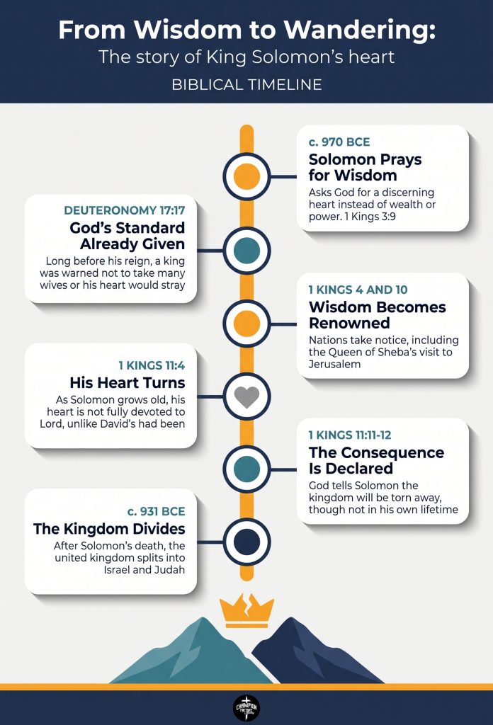What Solomon's Sin Teaches About Wisdom and Obedience 2 From Wisdom to Wandering