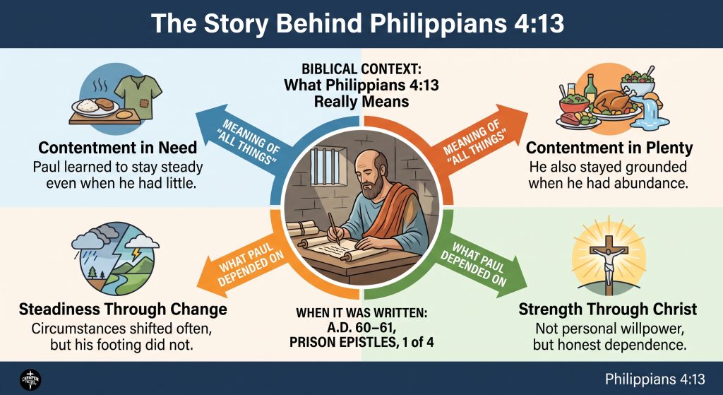 Philippians 4:13 Explained: What It Really Means for Believers 1 The Story Behind Philippians 4_13