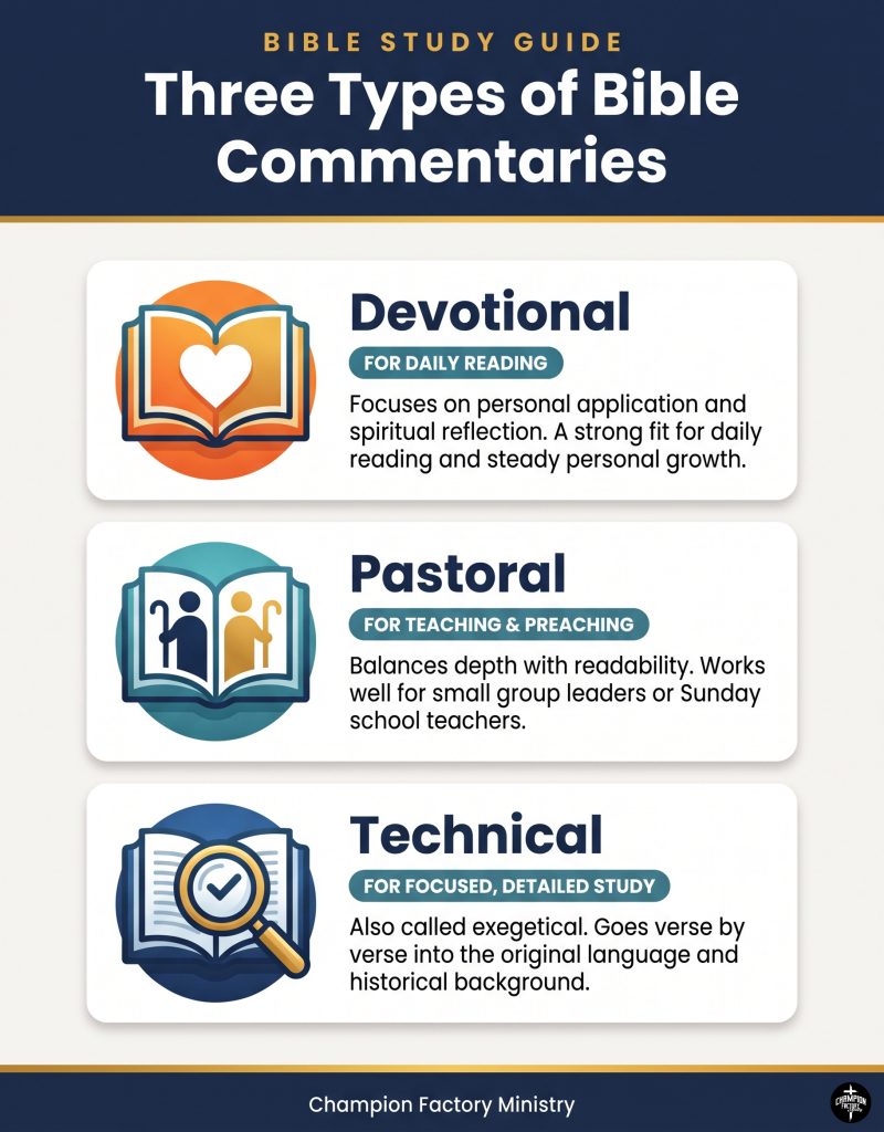 Top Bible Commentaries Every Serious Student Should Know 1 Three Types of Bible Commentaries