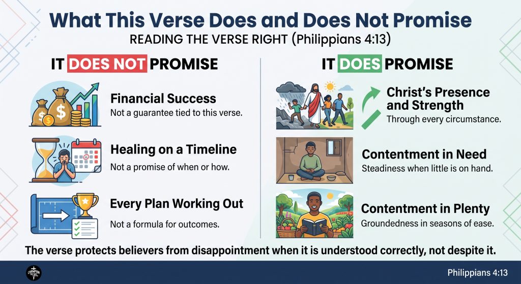 Philippians 4:13 Explained: What It Really Means for Believers 2 What This Verse Does and Does Not Promise