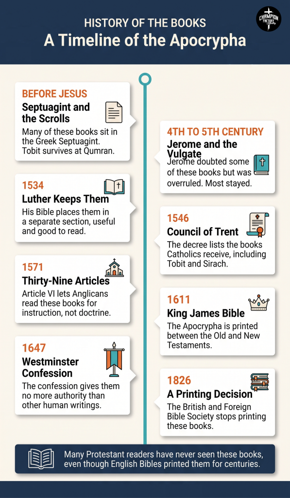 How Different Christian Traditions View the Apocrypha 1 A Timeline of the Apocrypha