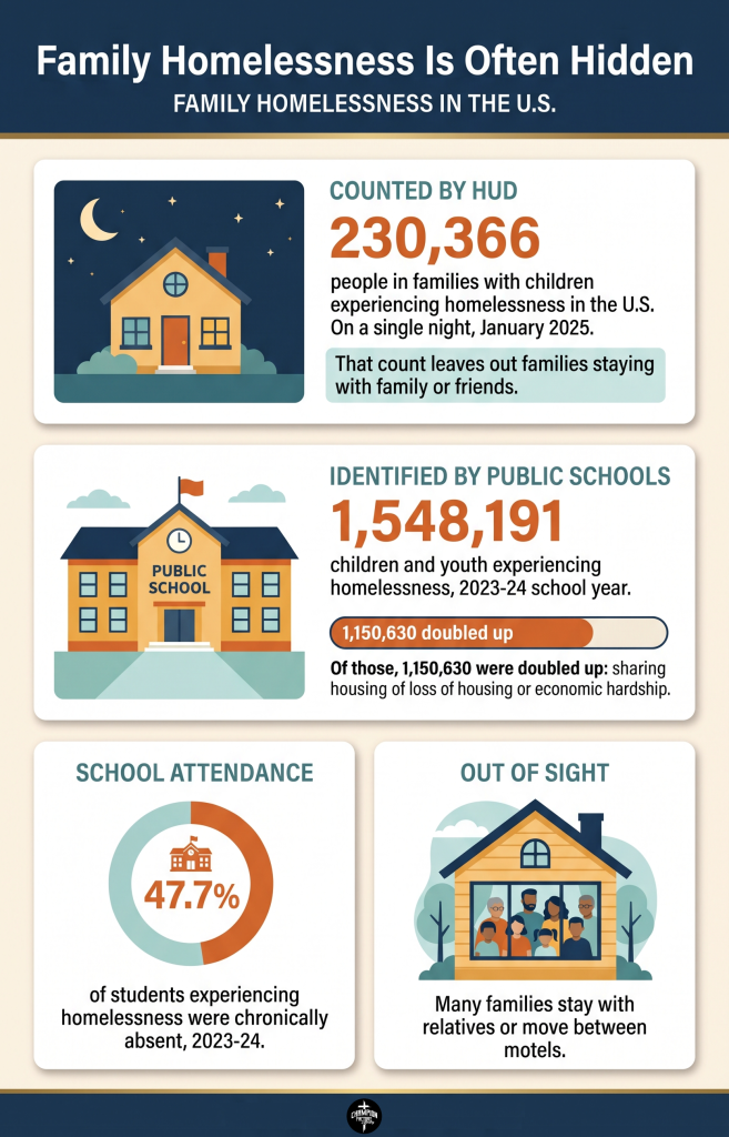 How Faith Communities Support Families Facing Homelessness 1 Family Homelessness Is Often Hidden