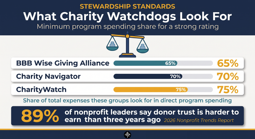 How Champion Factory Ministry Spends Every Dollar You Give 2 What Charity Watchdogs Look For