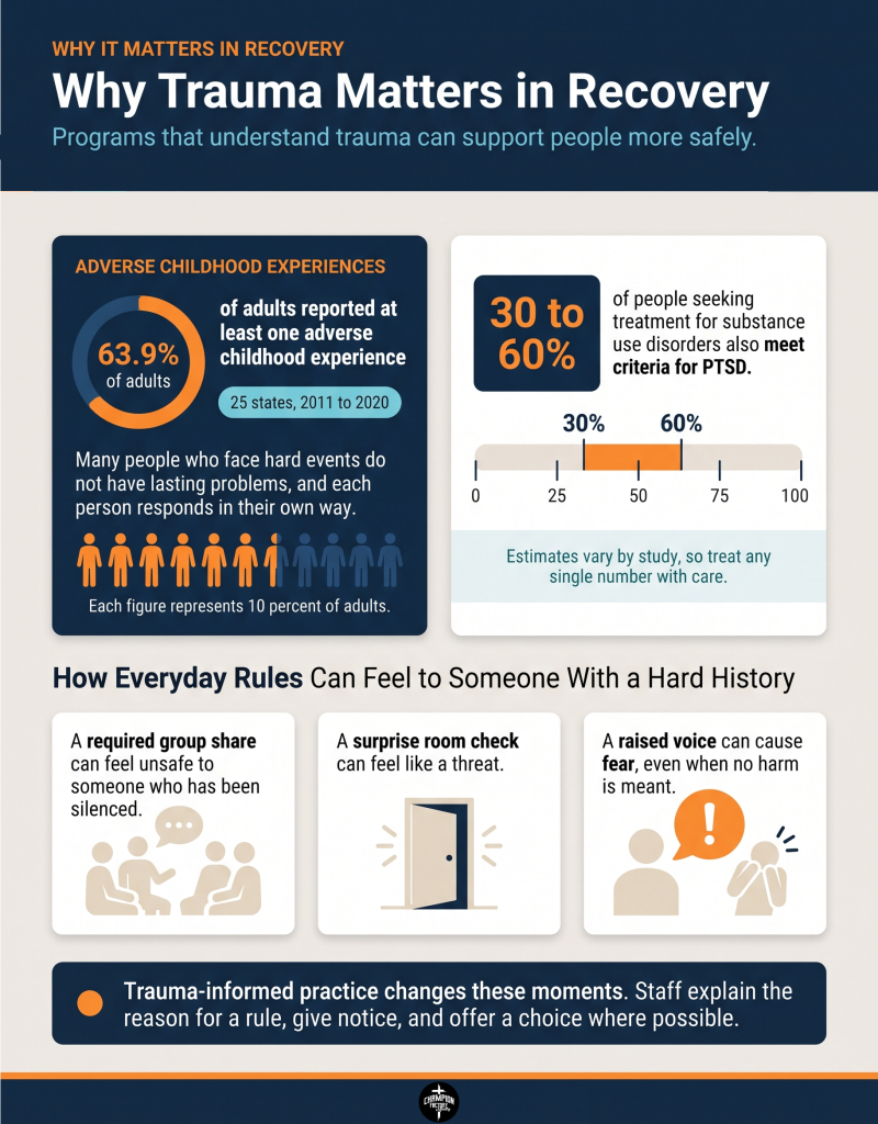 How Trauma-Informed Care Shapes Christ-Centered Recovery Programs 1 Why Trauma Matters in Recovery